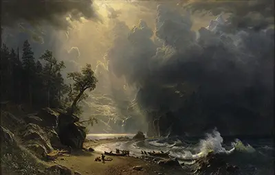 Puget Sound on the Pacific Coast Albert Bierstadt